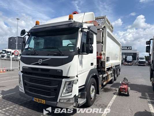 Volvo FM420 Euro 6 Garbage Truck Palfinger Crane Cruise Control 2016