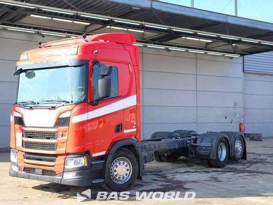 Scania R460 Chassis Full Air suspension Lift+steering Axle Engine brake Automatic Euro 6 2022
