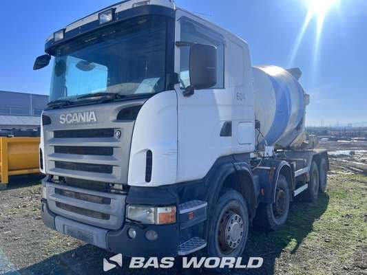 Scania R480 Manual Concrete mixer 2007 ❗Engine Defect