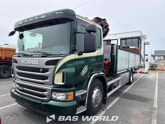 Scania P320 Euro 6 Palfinger Crane & Taillift Cruise Control 2015